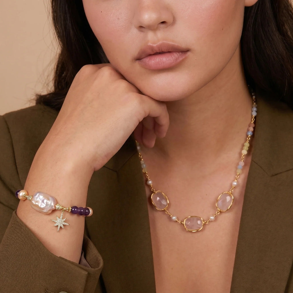 Linda's Look — Garden Dreams Healing Necklace by Linda's Look