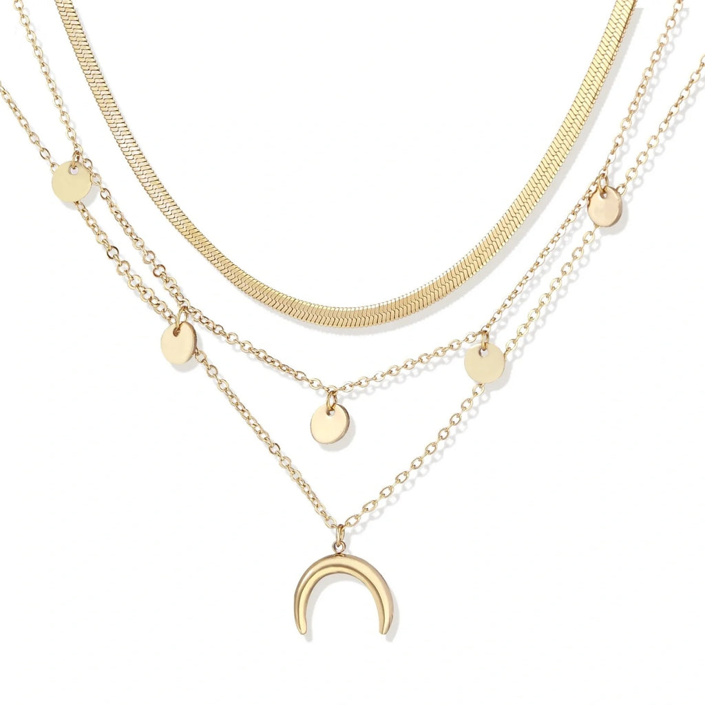 Linda's Look — Golden Crescent Layer Set by Linda's Look
