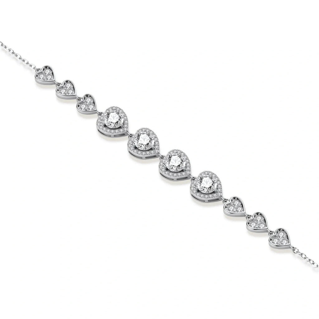 Linda's Look — Heart Symphony Moissanite Set by Linda's Look