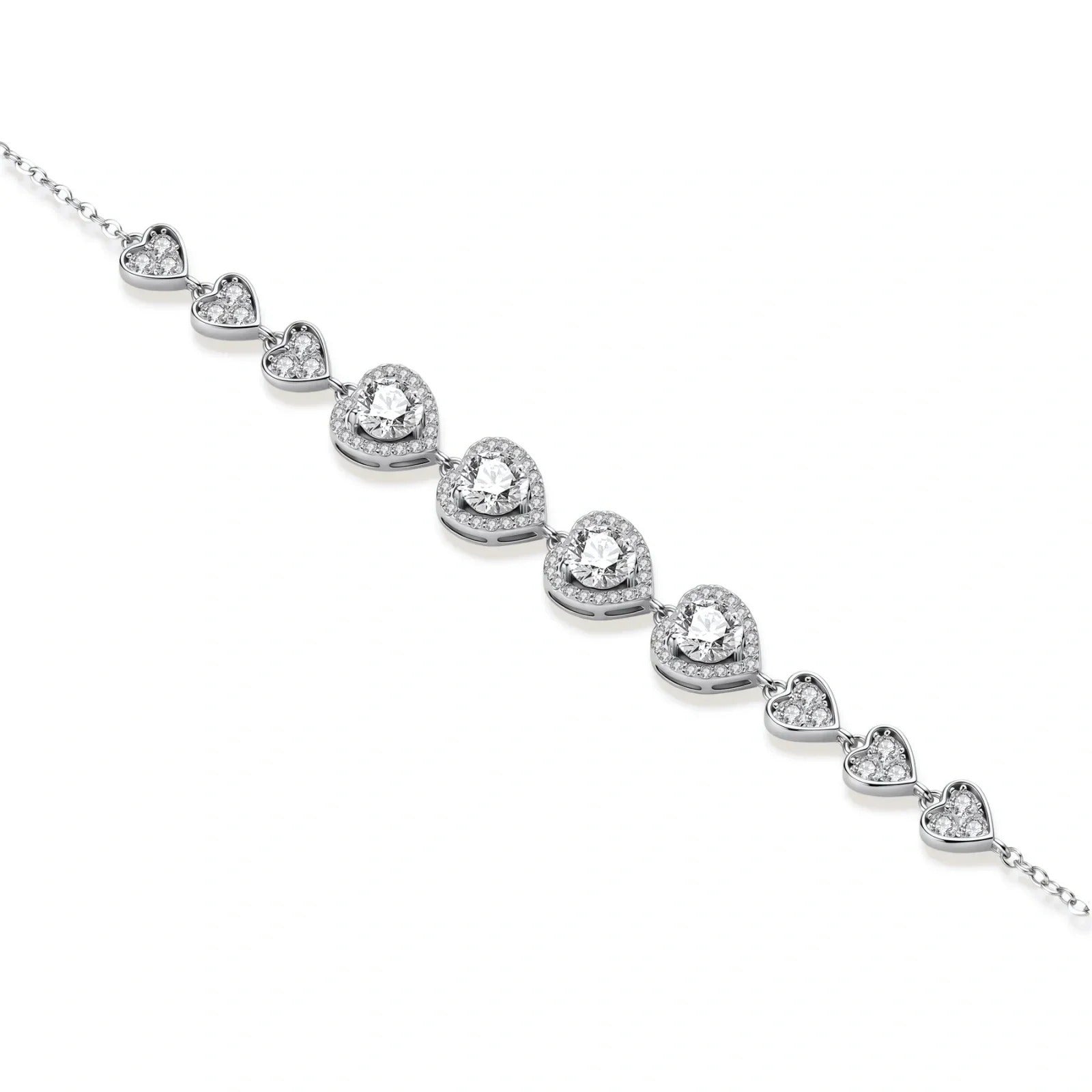 Linda's Look — Heart Symphony Moissanite Set by Linda's Look