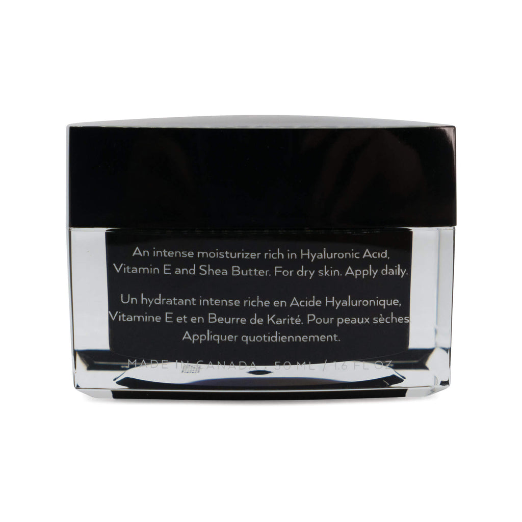 Linda's Look Hyaluronic Moisturizer, face cream jar back label with ingredients and directions
