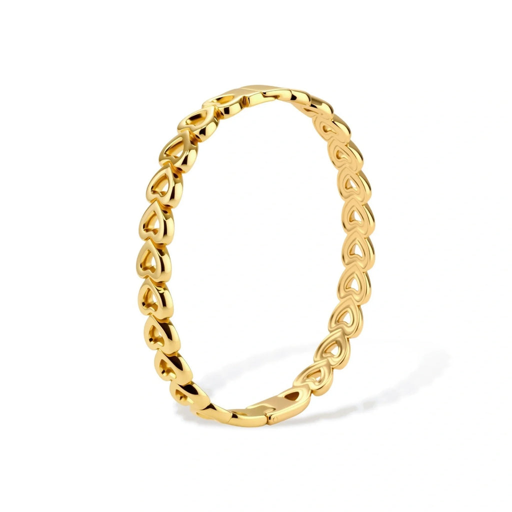 Linda's Look — Linked Hearts Bangle by Linda's Look