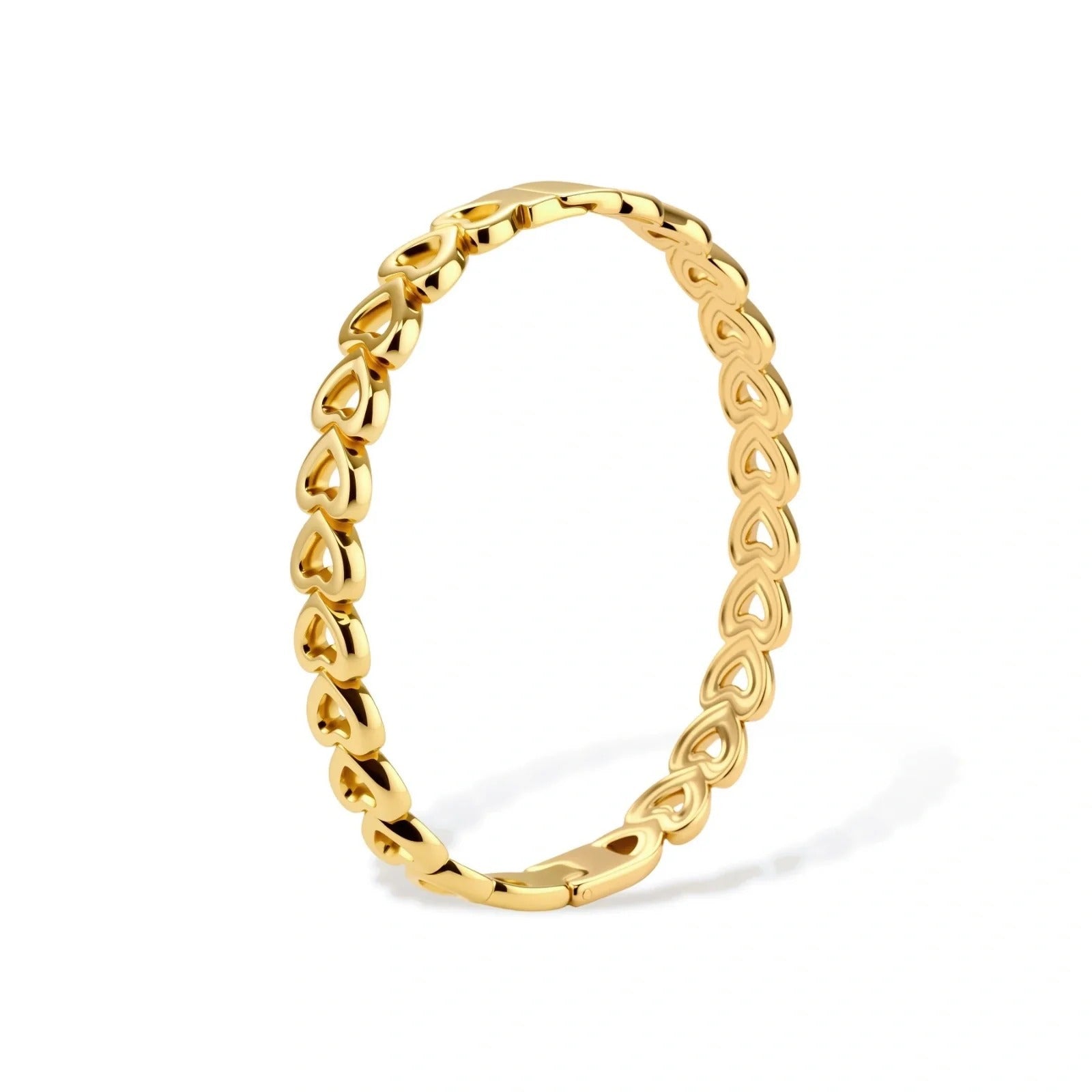 Linda's Look — Linked Hearts Bangle by Linda's Look