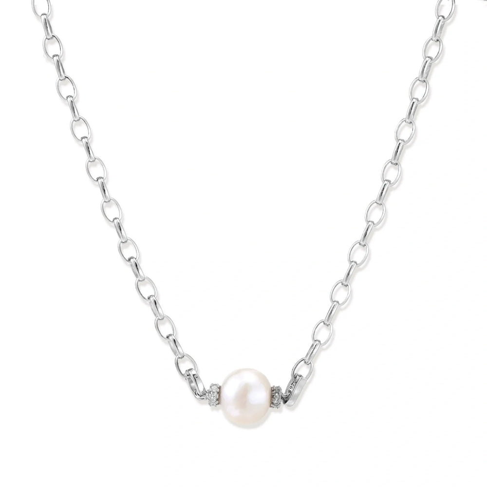 Linda's Look — Luna Pearl Chain Necklace by Linda's Look
