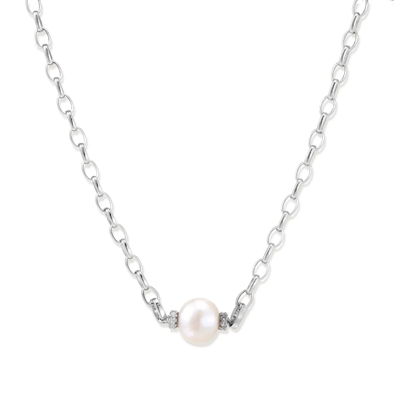 Linda's Look — Luna Pearl Chain Necklace by Linda's Look