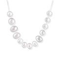 Linda's Look — Lunar Pearl Arc Necklace by Linda's Look
