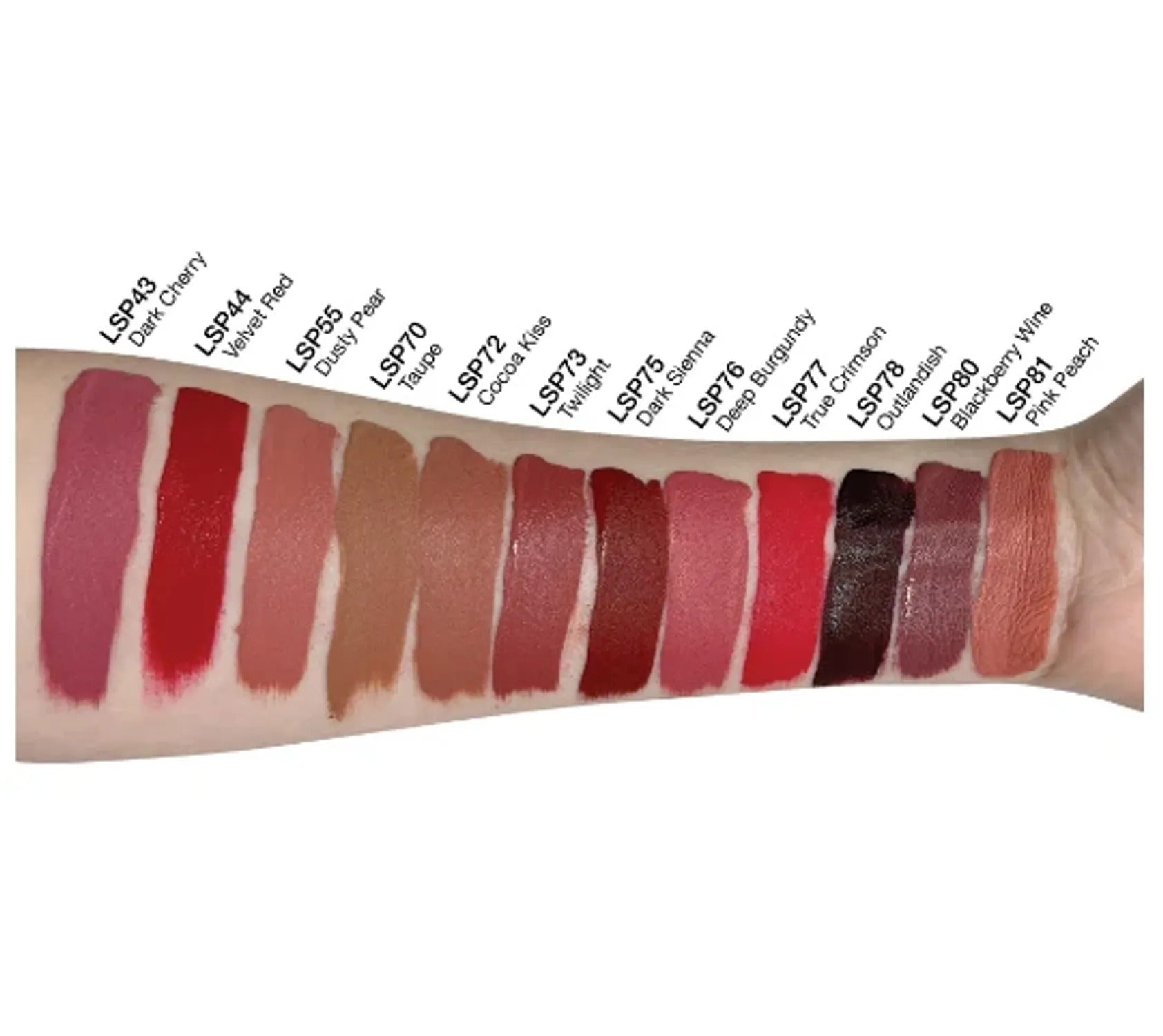 Linda's Look — Matte Lip Stain - Deep Burgundy