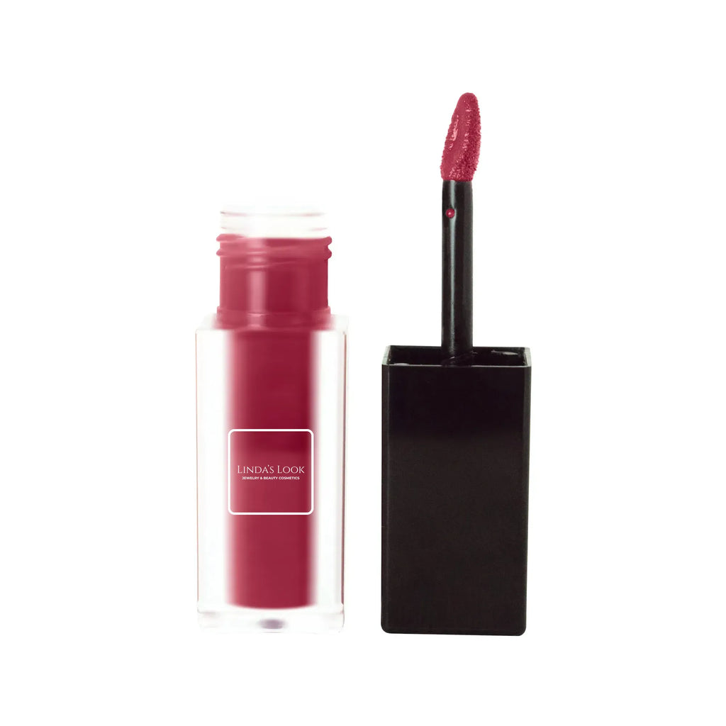 Linda's Look — Matte Lip Stain - Deep Burgundy