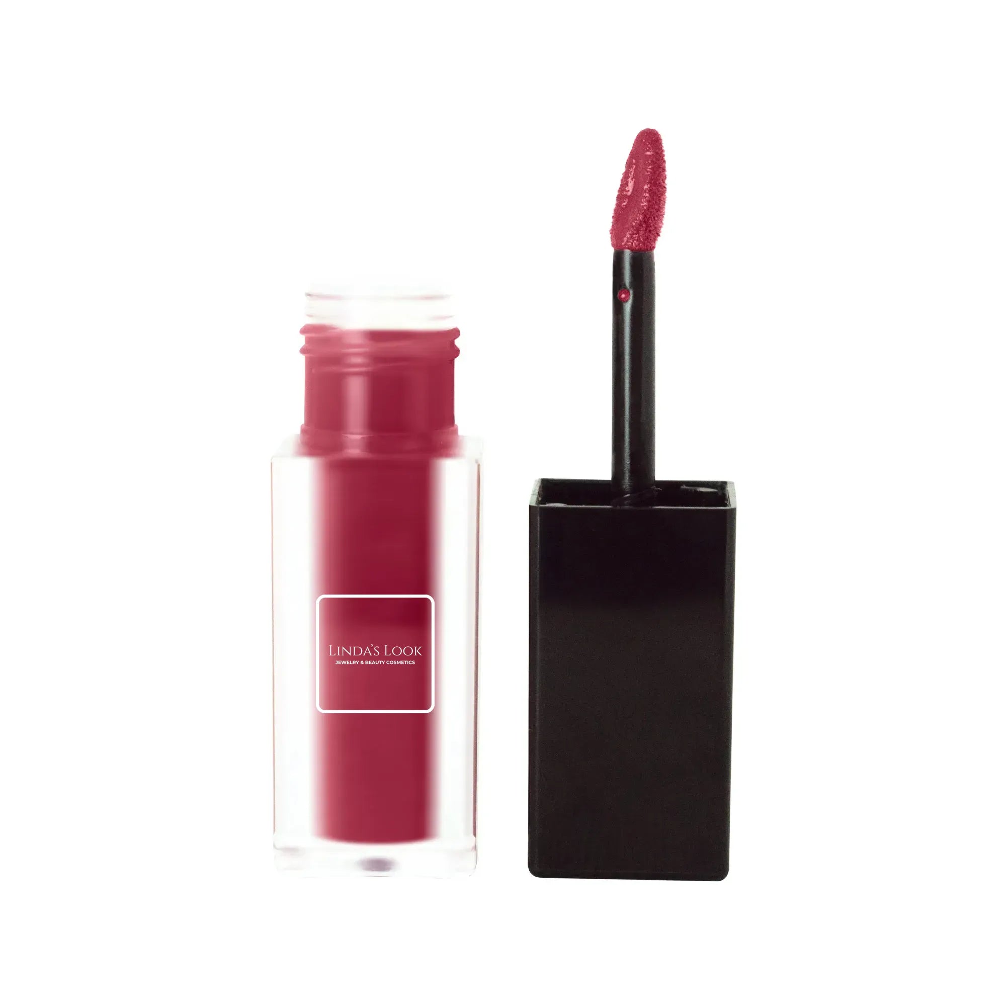 Linda's Look — Matte Lip Stain - Deep Burgundy