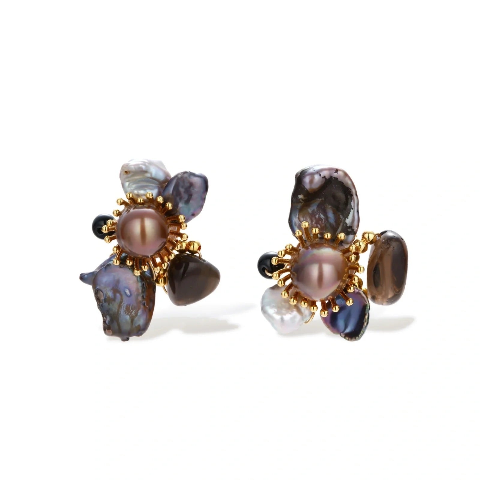 Linda's Look — Midnight Bloom Earrings by Linda's Look