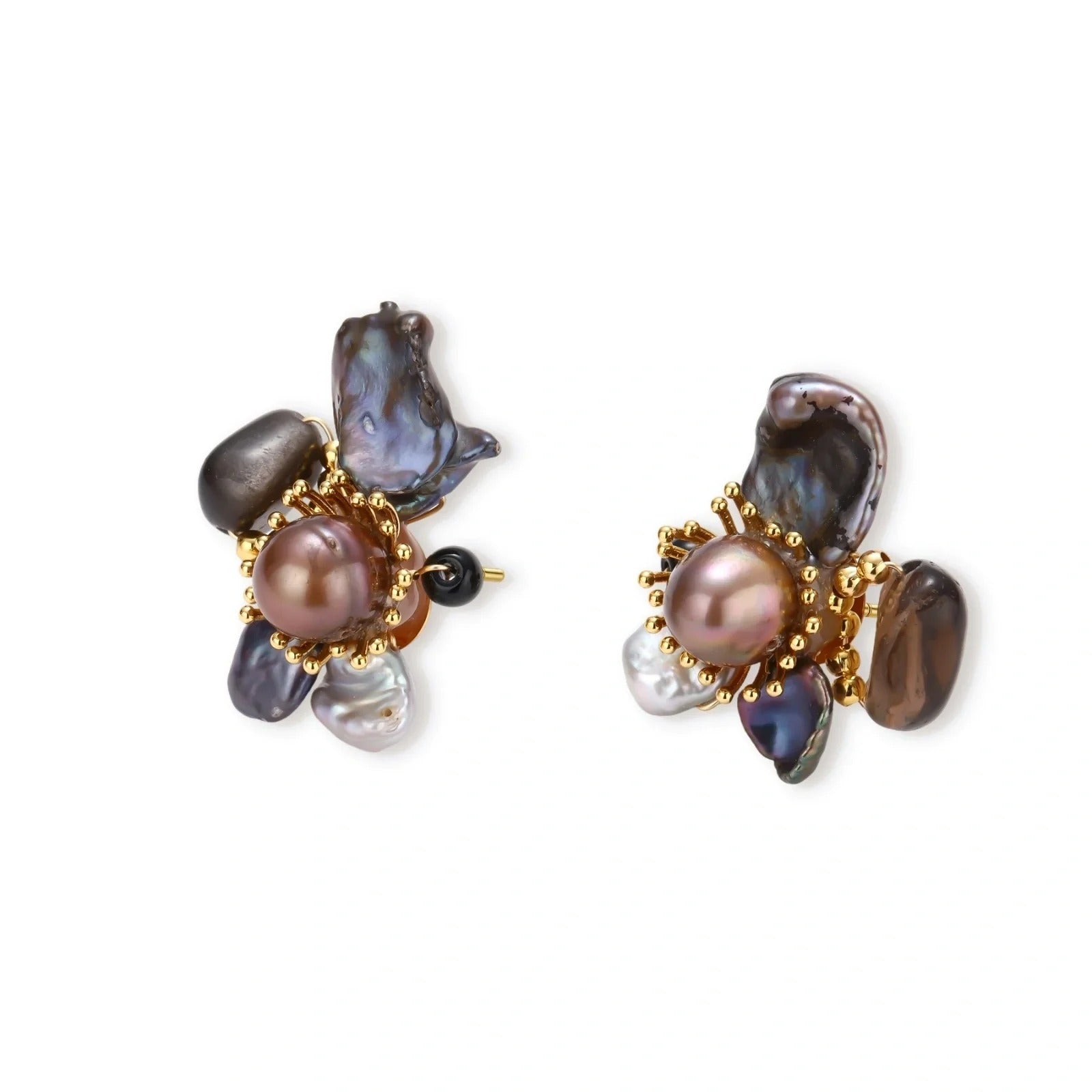 Linda's Look — Midnight Bloom Earrings by Linda's Look