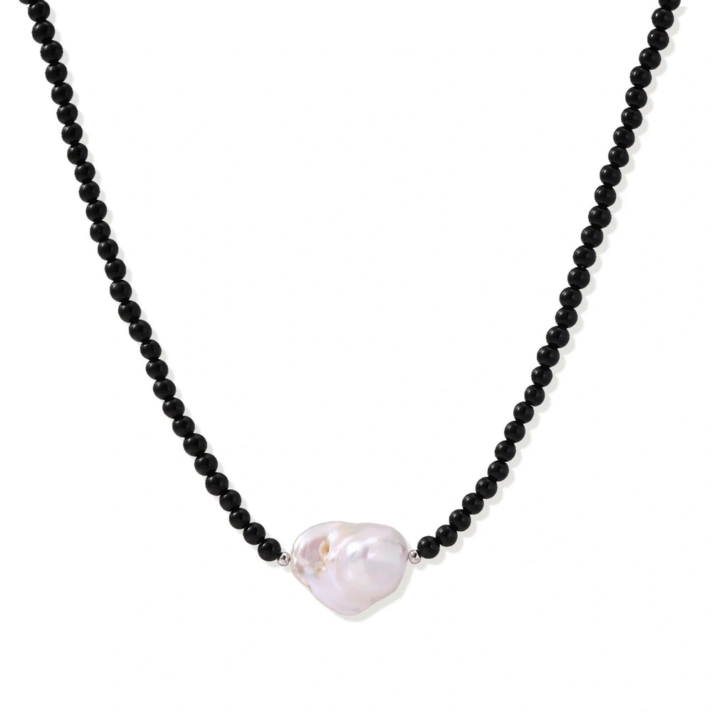 Linda's Look — Midnight Pearl Necklace by Linda's Look
