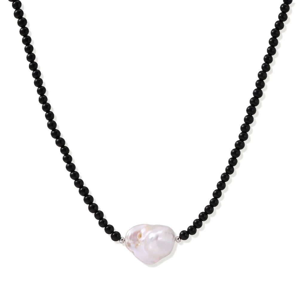 Linda's Look — Midnight Pearl Necklace by Linda's Look