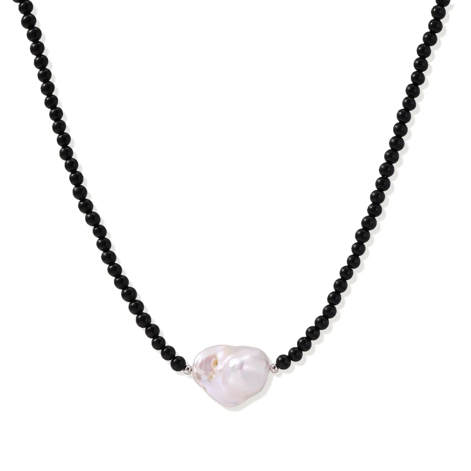 Linda's Look — Midnight Pearl Necklace by Linda's Look