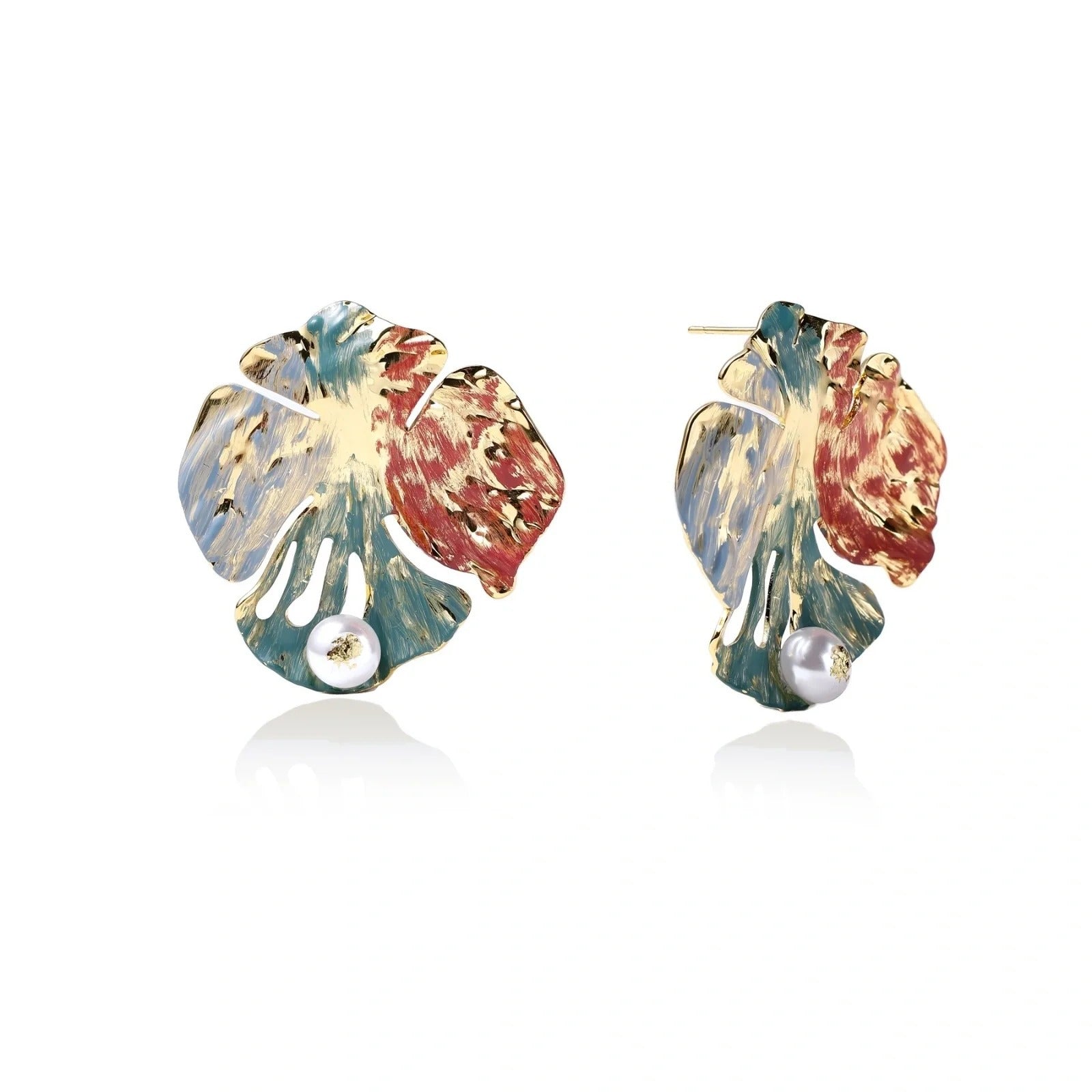 Linda's Look — Monstera Muse Earrings by Linda's Look