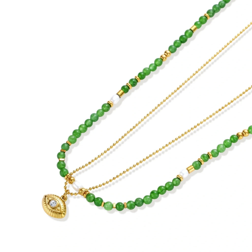 Linda's Look — Mystic Eye Layered Necklace by Linda's Look