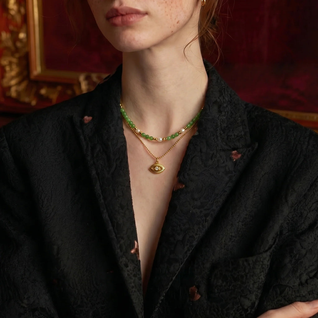 Linda's Look — Mystic Eye Layered Necklace by Linda's Look