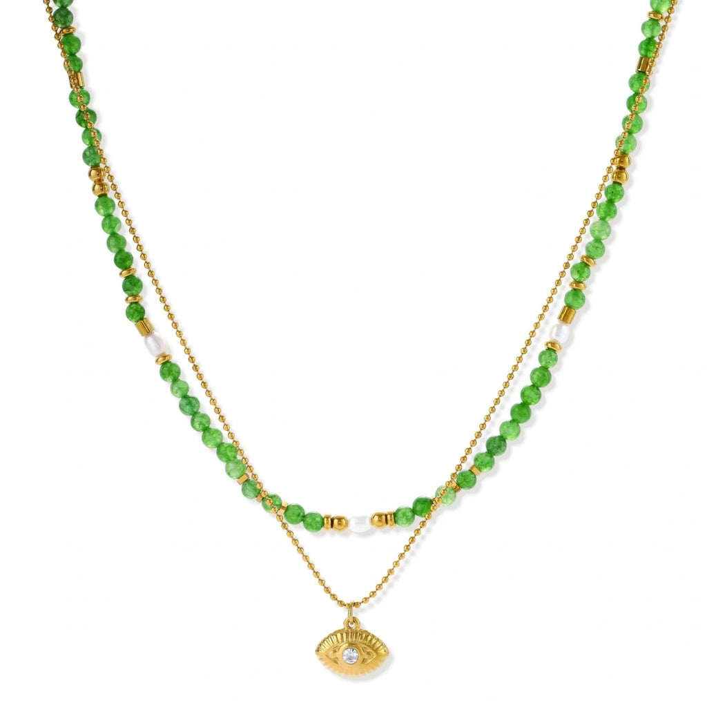 Linda's Look — Mystic Eye Layered Necklace by Linda's Look