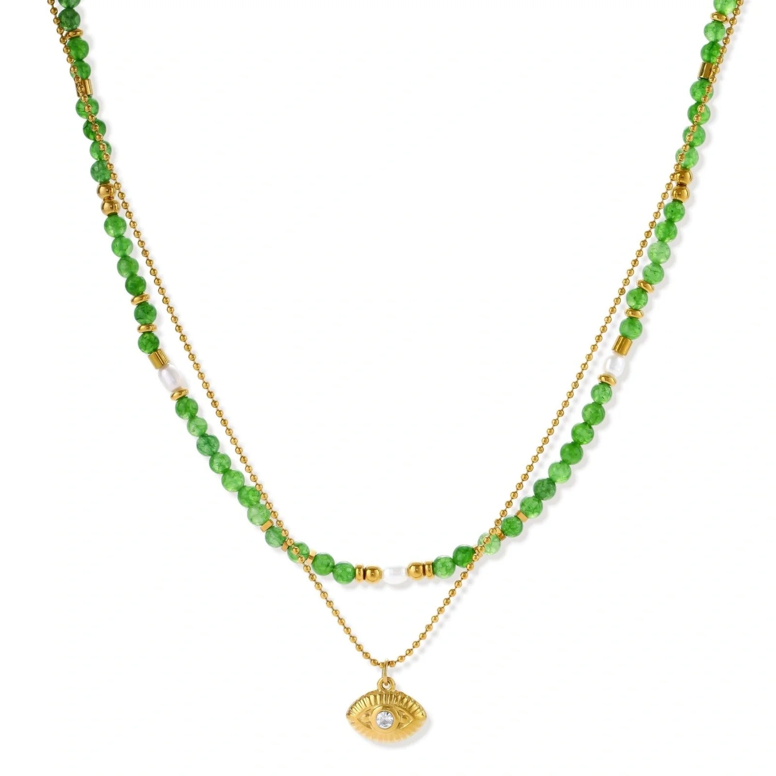 Linda's Look — Mystic Eye Layered Necklace by Linda's Look