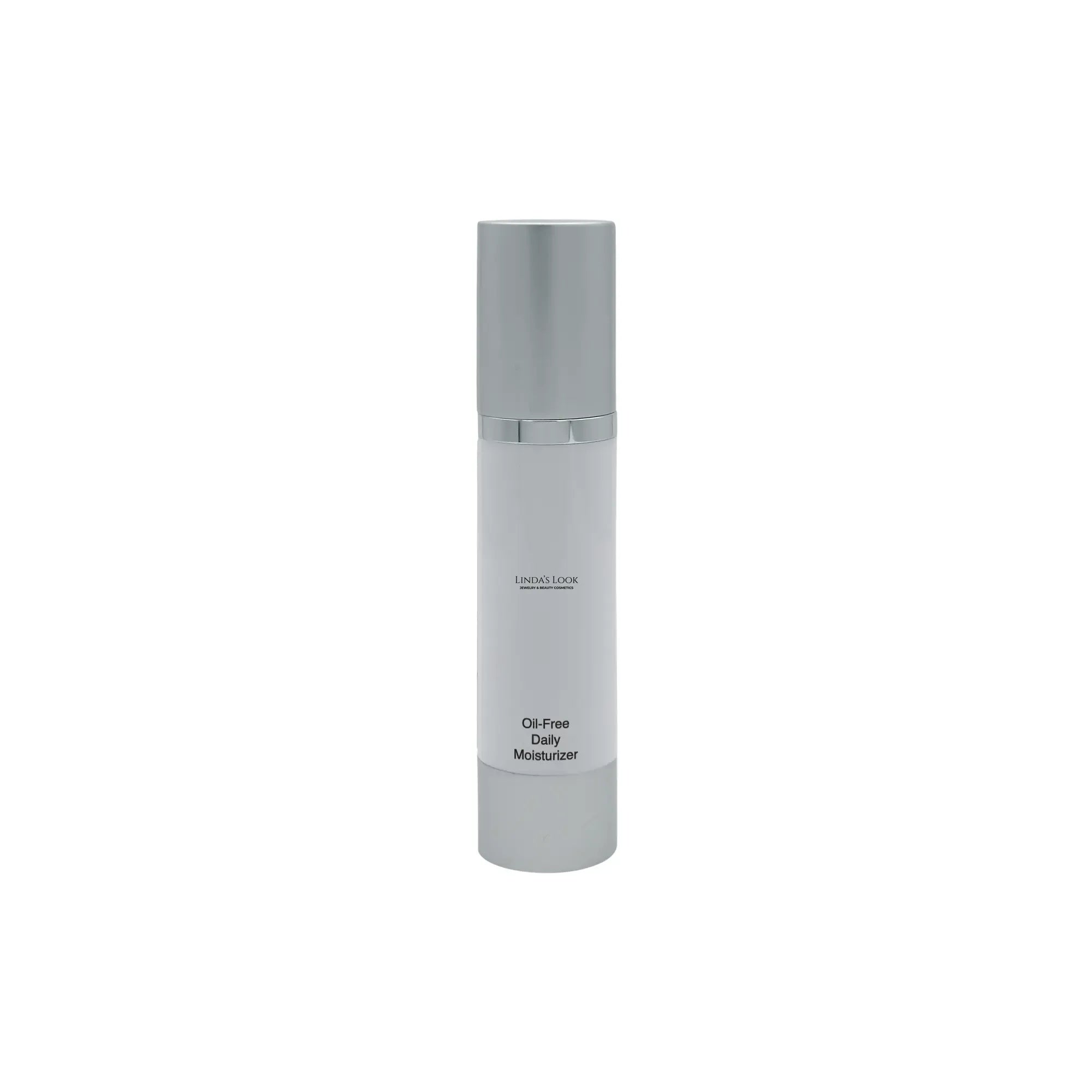 Linda's Look Oil-Free Daily Moisturizer, oil-free moisturizer for oily and sensitive skin, front view on white background