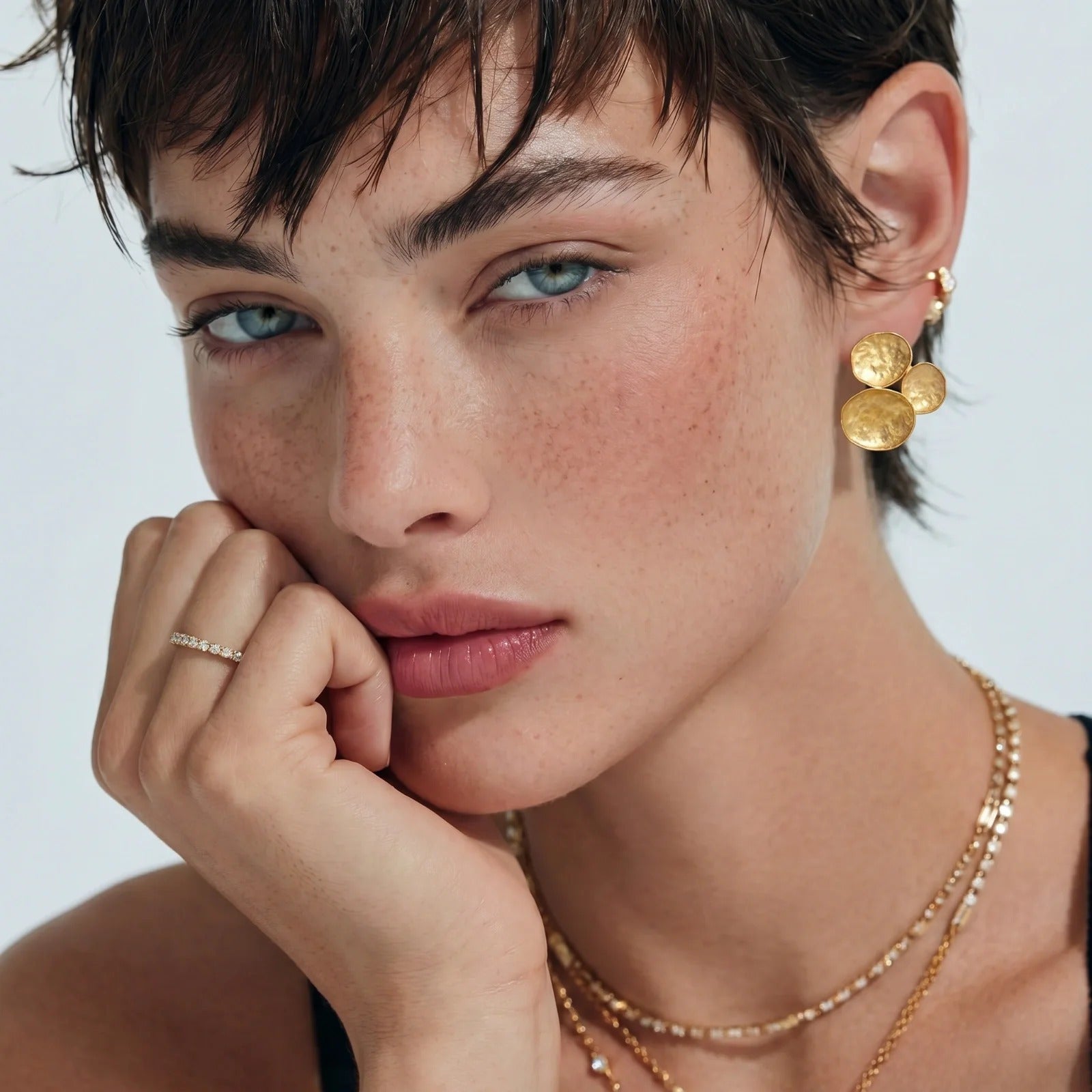Linda's Look — Petal Cluster Earrings by Linda's Look