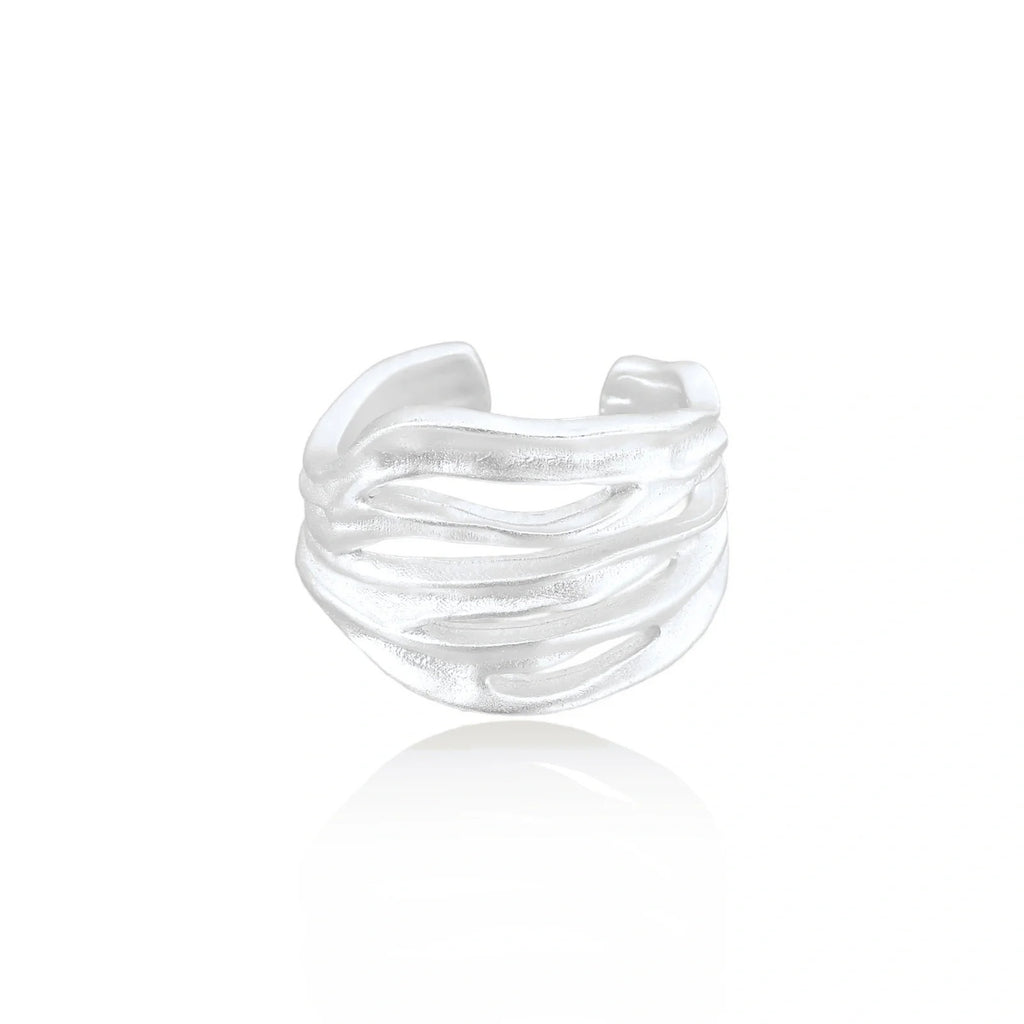 Linda's Look — Ridge Wave Ring by Linda's Look