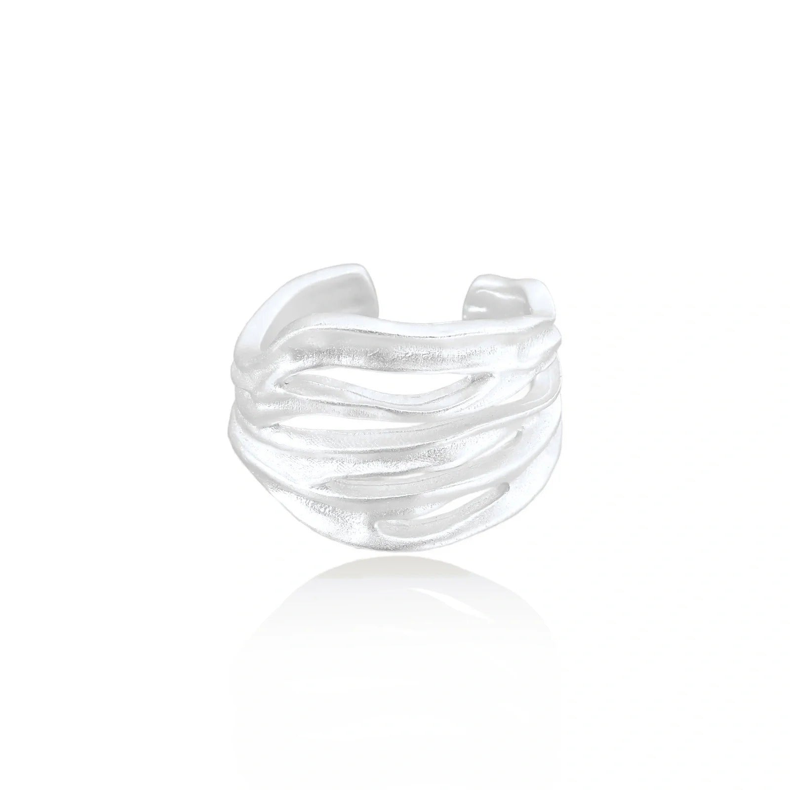 Linda's Look — Ridge Wave Ring by Linda's Look