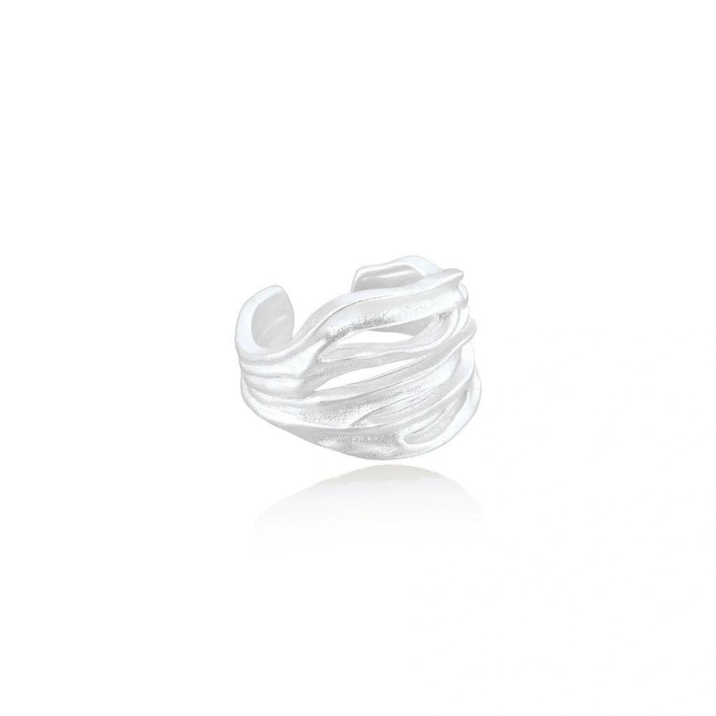 Linda's Look — Ridge Wave Ring by Linda's Look