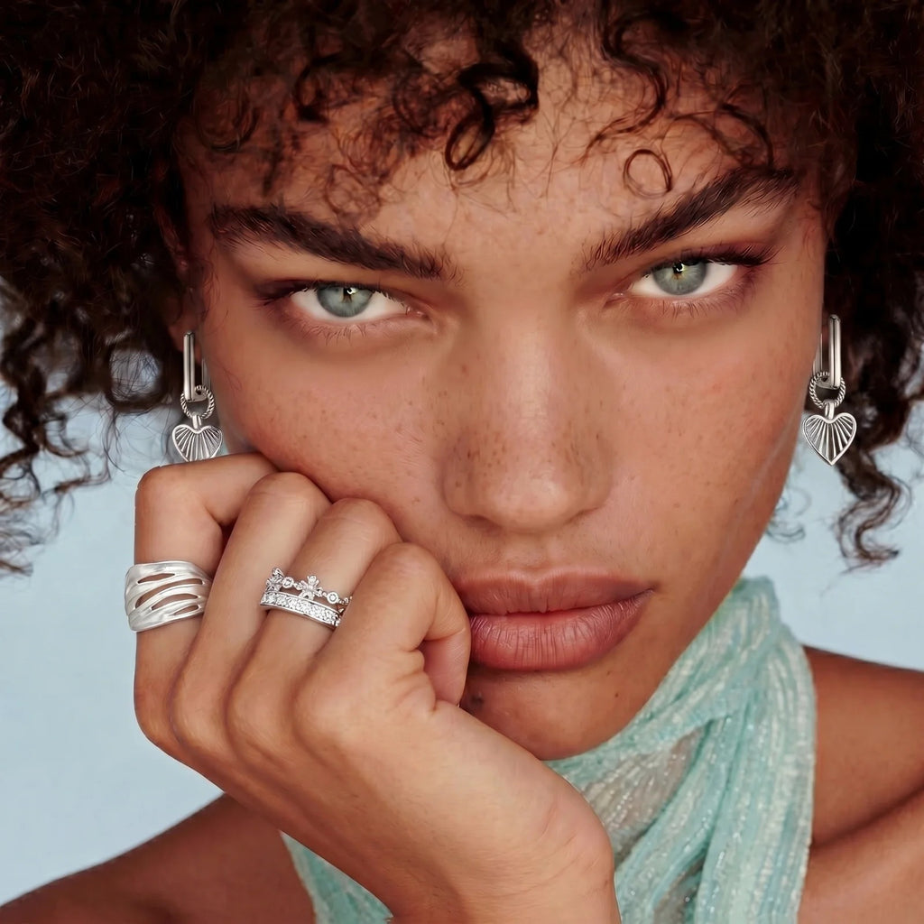 Linda's Look — Ridge Wave Ring by Linda's Look