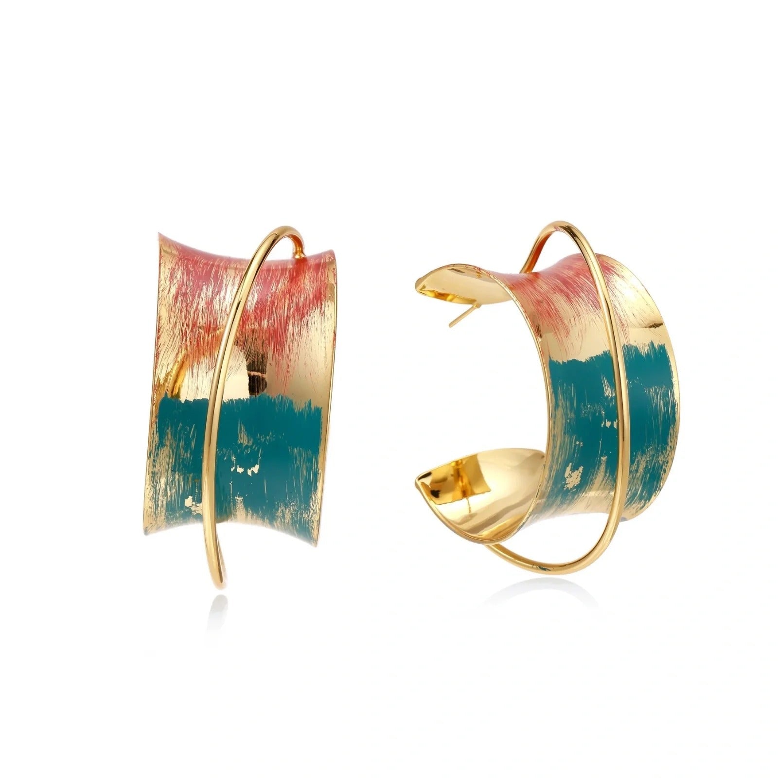 Linda's Look — Sunset Mirage Hoops by Linda's Look