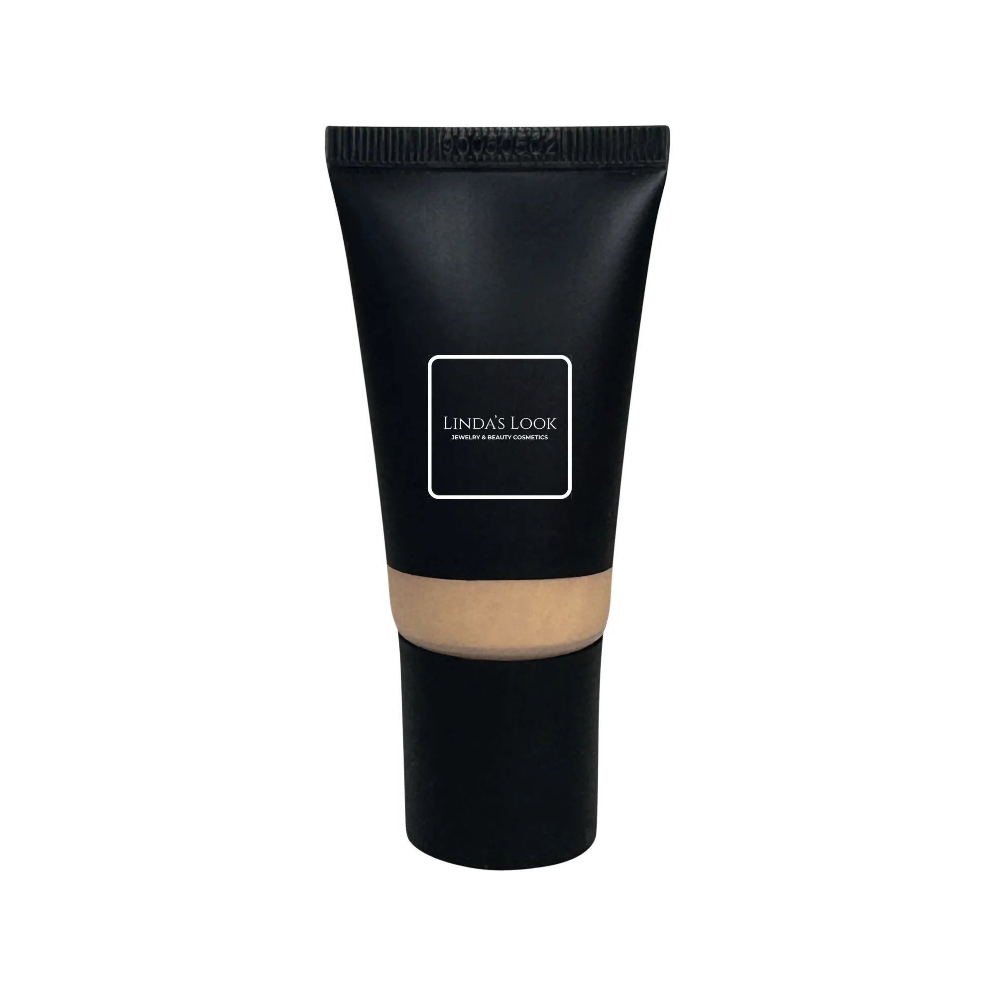 Linda's Look Tinted Moisturizer in Porcelain, lightweight hydrating tinted moisturizer tube, front view on white background