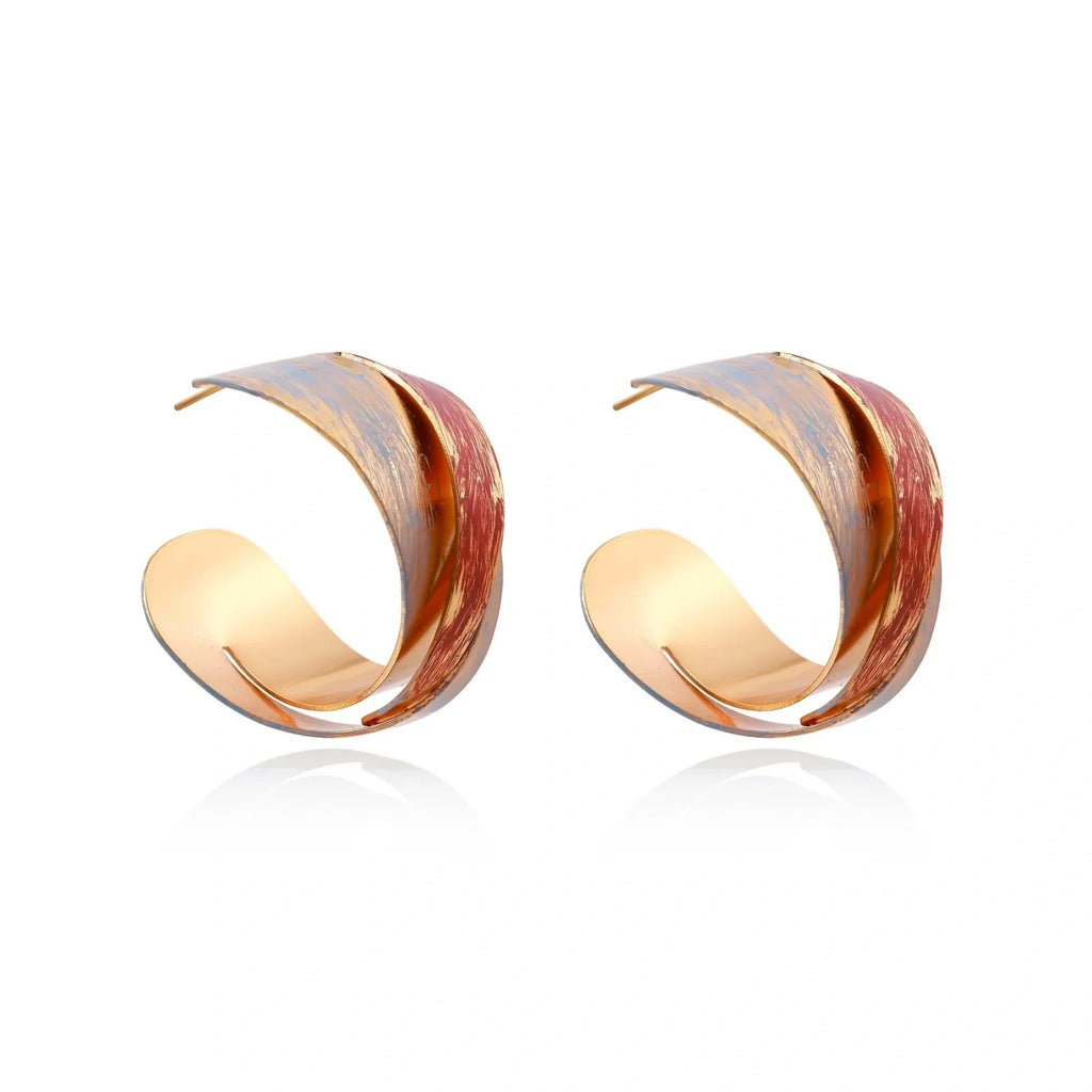 Linda's Look — Twisted Flame Hoops by Linda's Look
