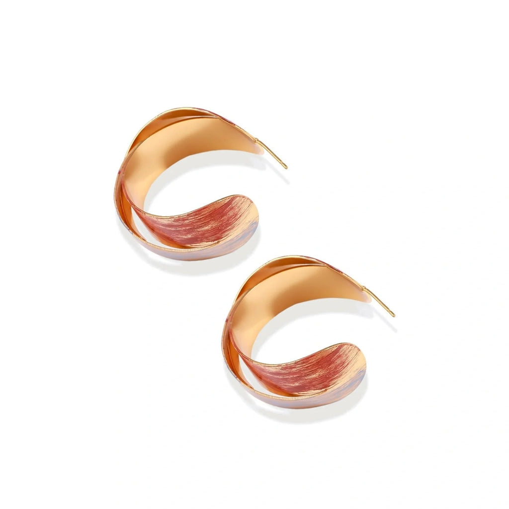 Linda's Look — Twisted Flame Hoops by Linda's Look