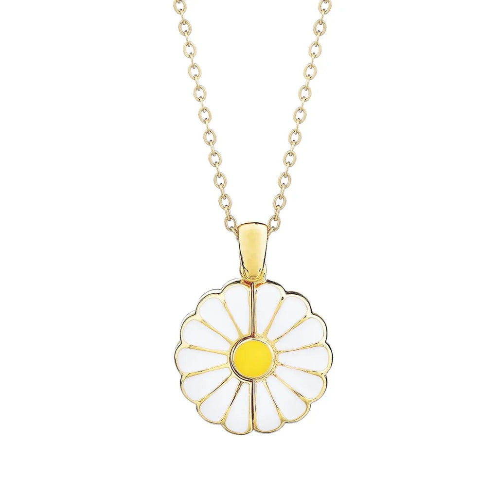 Mingba French Daisy Open Necklace