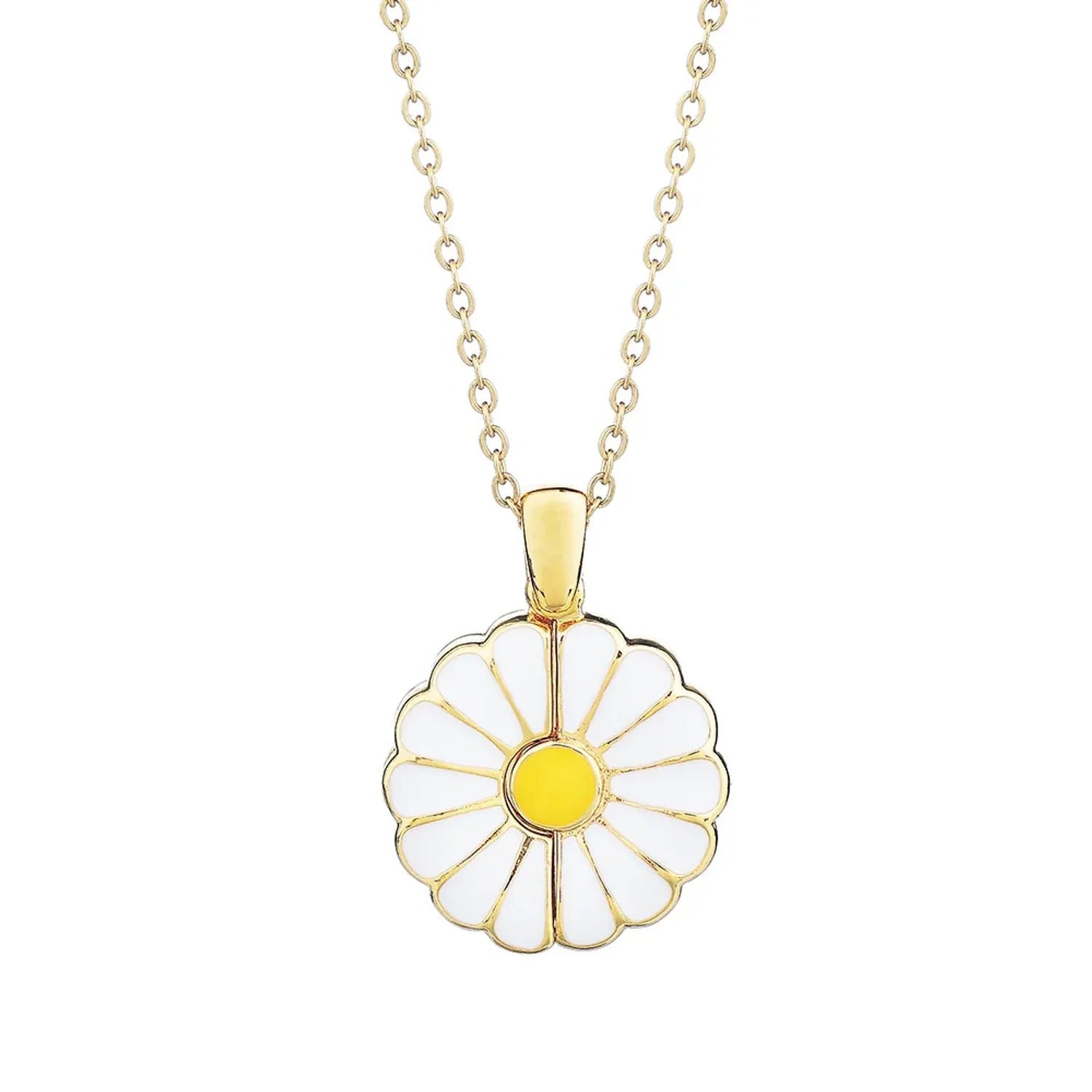 Mingba French Daisy Open Necklace