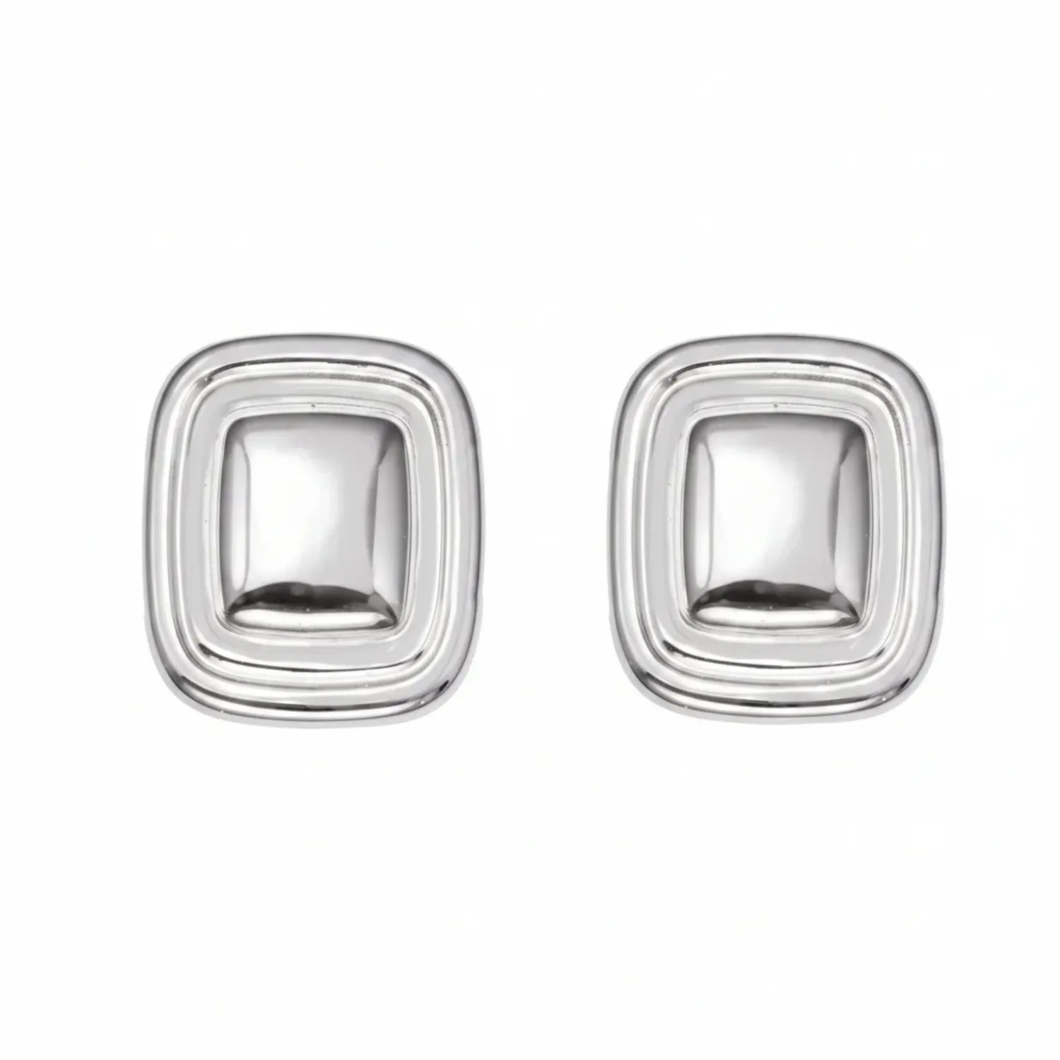 Minimalist Stainless Steel Geometric Earrings