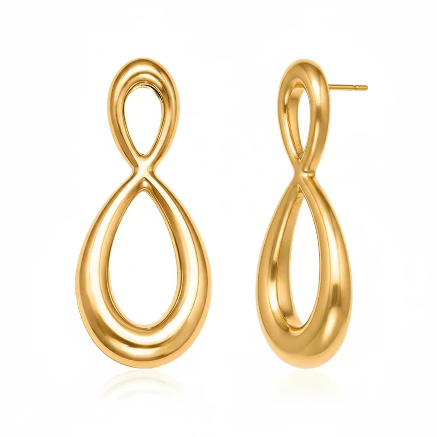 Minimalist Stainless Steel Geometric Earrings