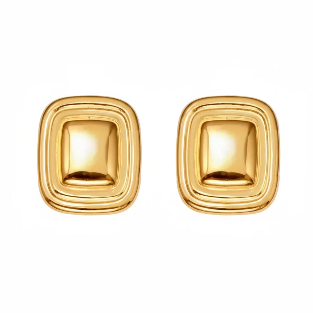 Minimalist Stainless Steel Geometric Earrings