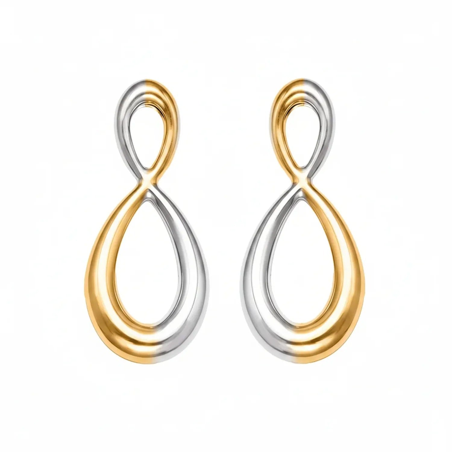 Minimalist Stainless Steel Geometric Earrings
