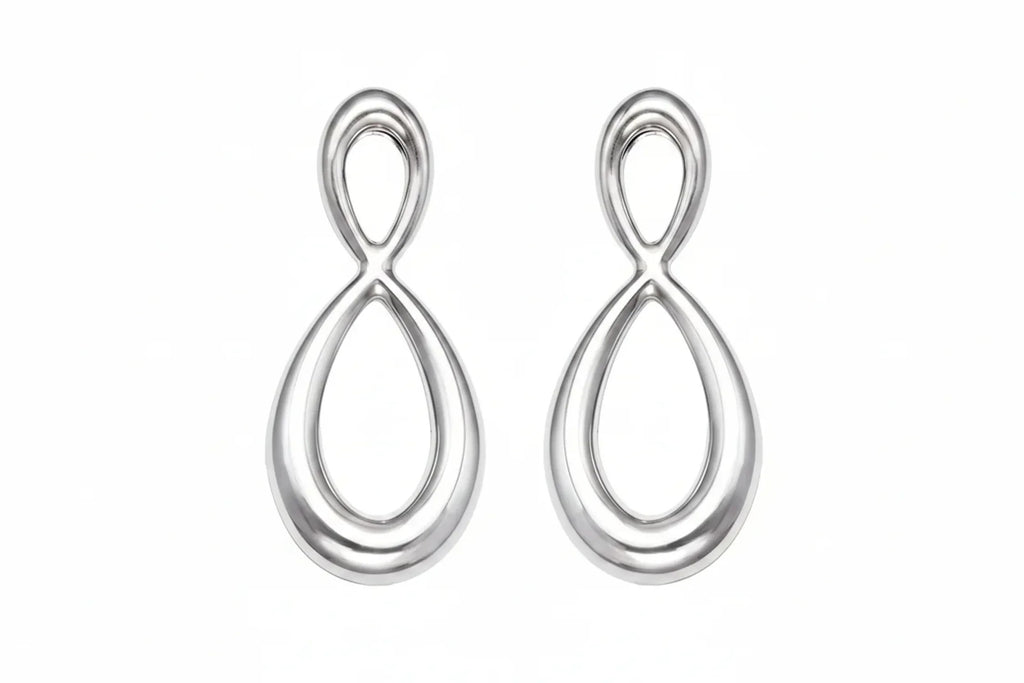 Minimalist Stainless Steel Geometric Earrings