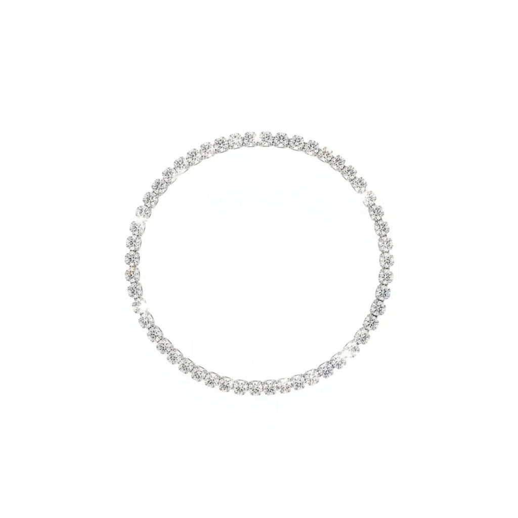 Minlang Bridal Drop Zircon Necklace & Earring Set
