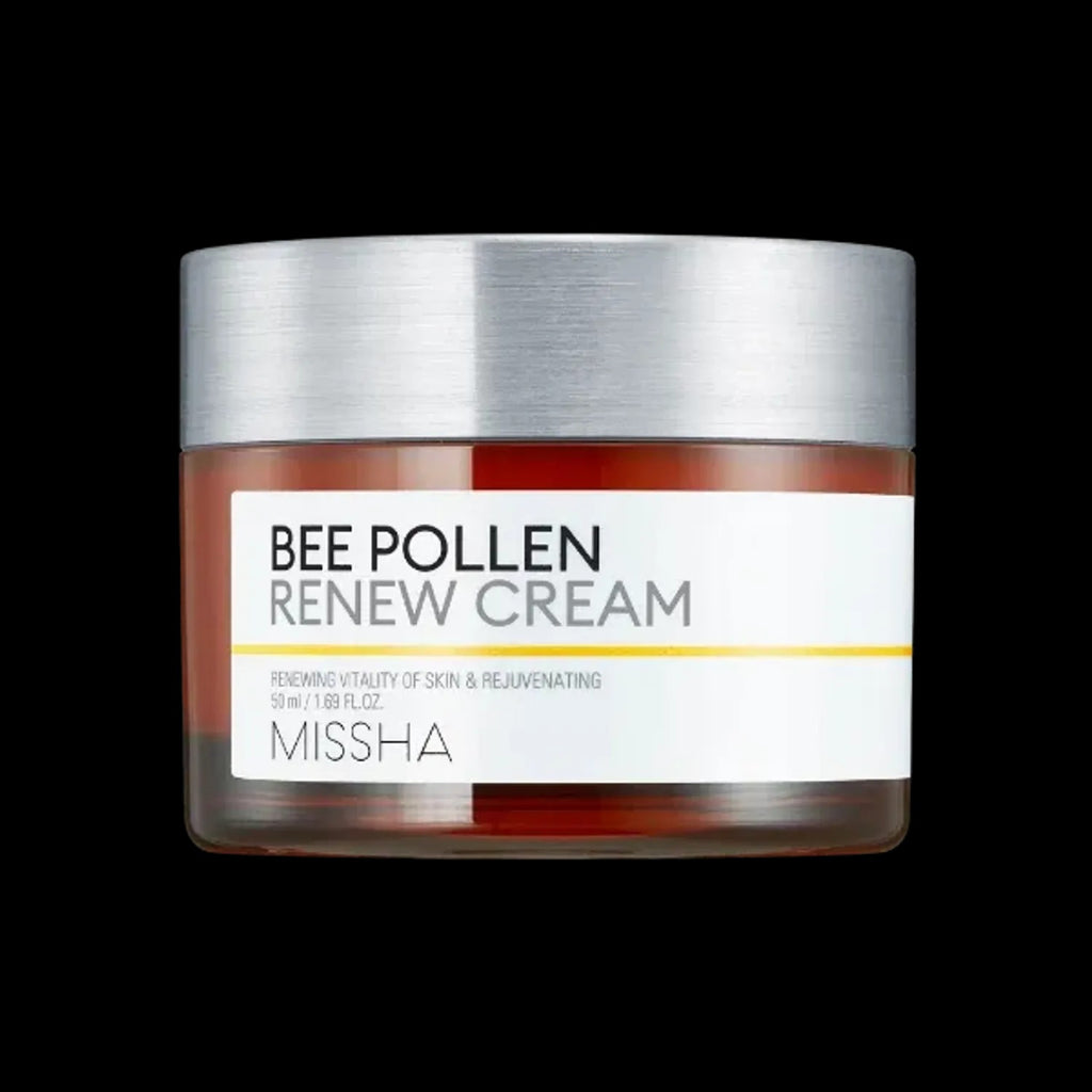 Missha — Missha Bee Pollen Renew Cream 50ml - Nourishing Korean Skin Care Face Moisturizer