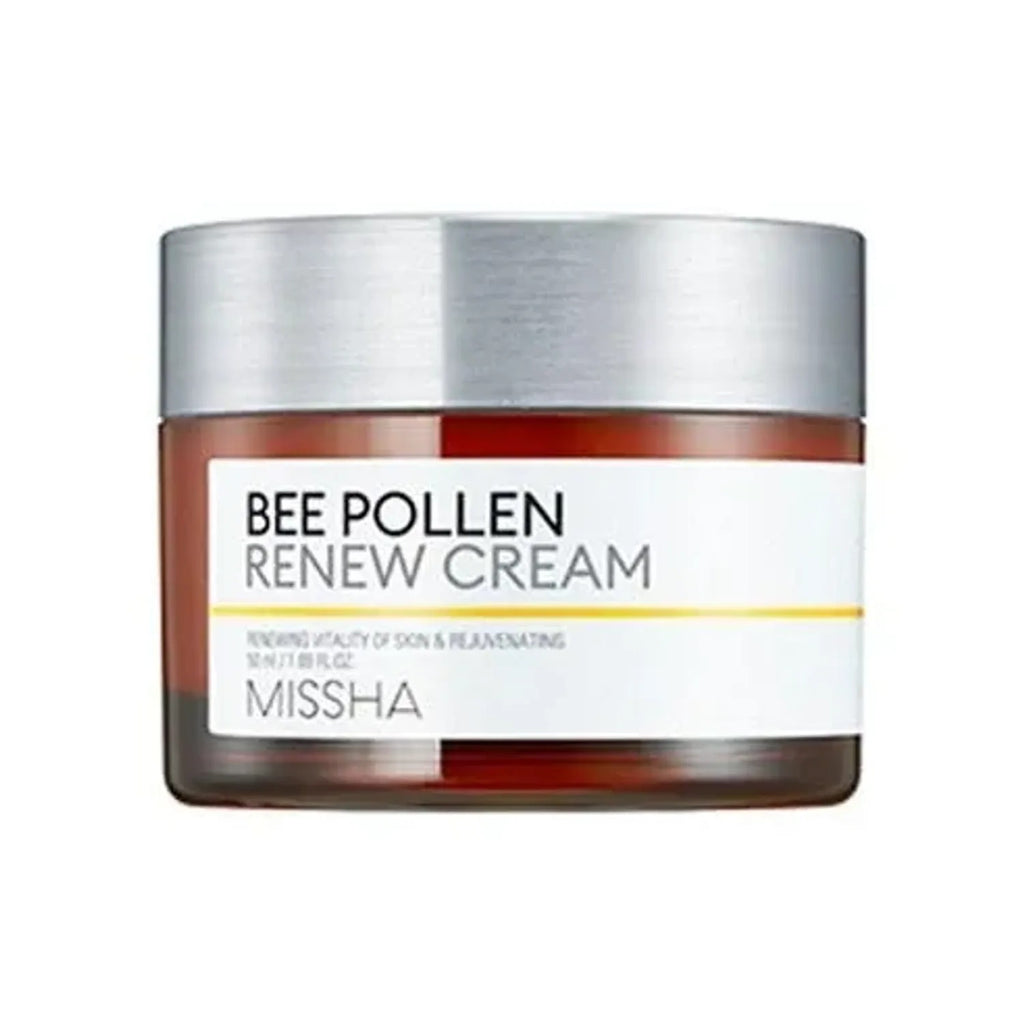 Missha — Missha Bee Pollen Renew Cream 50ml - Nourishing Korean Skin Care Face Moisturizer