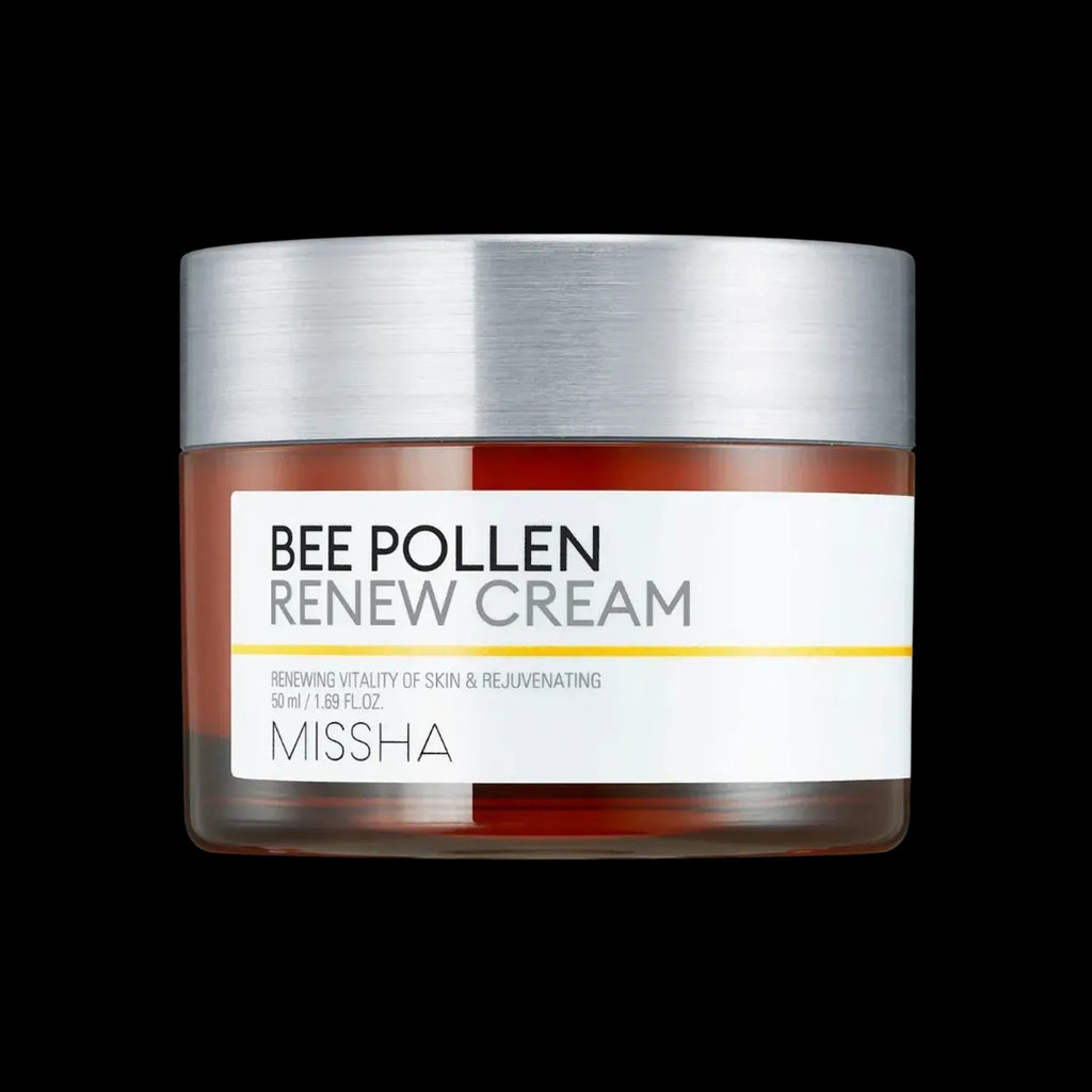 Missha — Missha Bee Pollen Renew Cream 50ml - Nourishing Korean Skin Care Face Moisturizer
