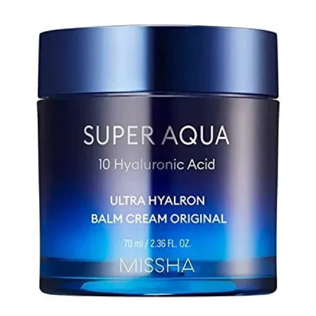 MISSHA — MISSHA Super Aqua Ultra Hyalron Balm Cream Original 70ml - Korean Skin Care Moisturizer