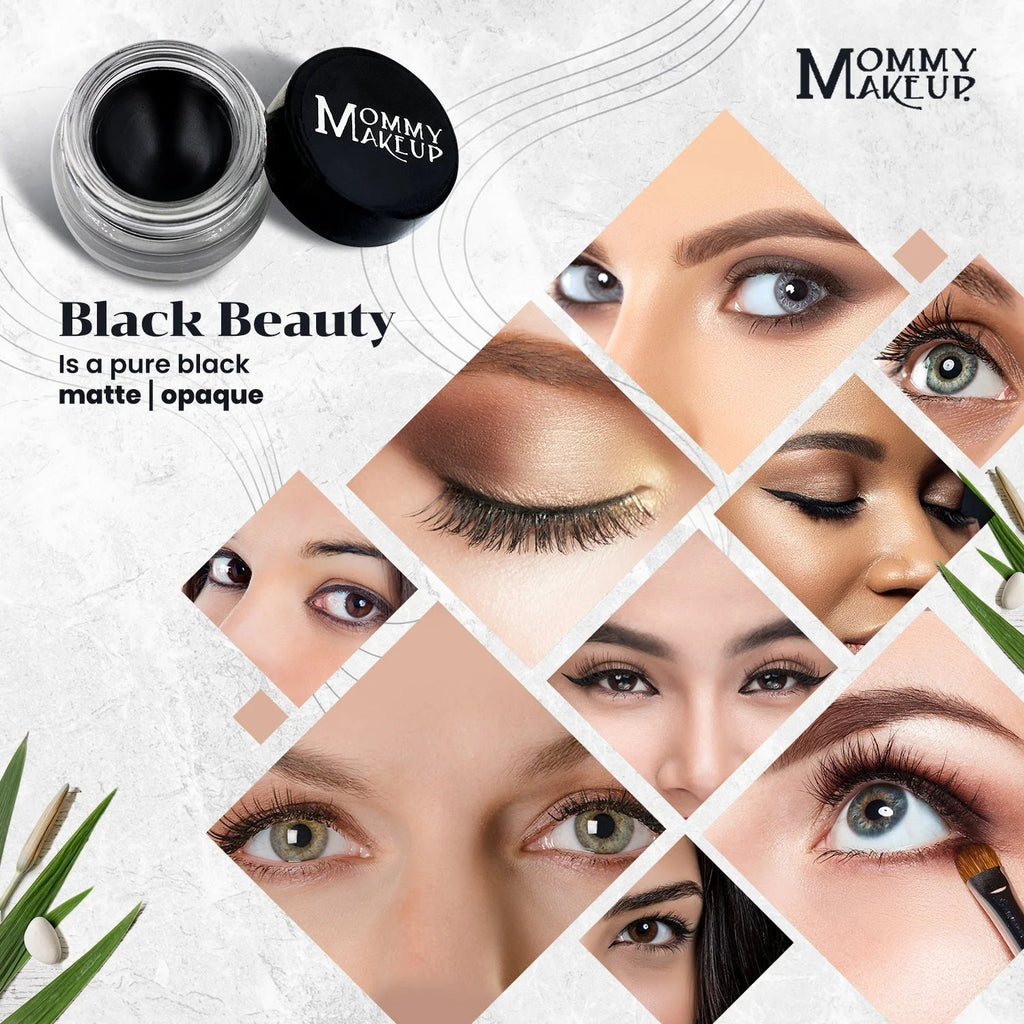Mommy Makeup — Black Beauty Stay Put Waterproof Gel Eyeliner w/ Micropigments