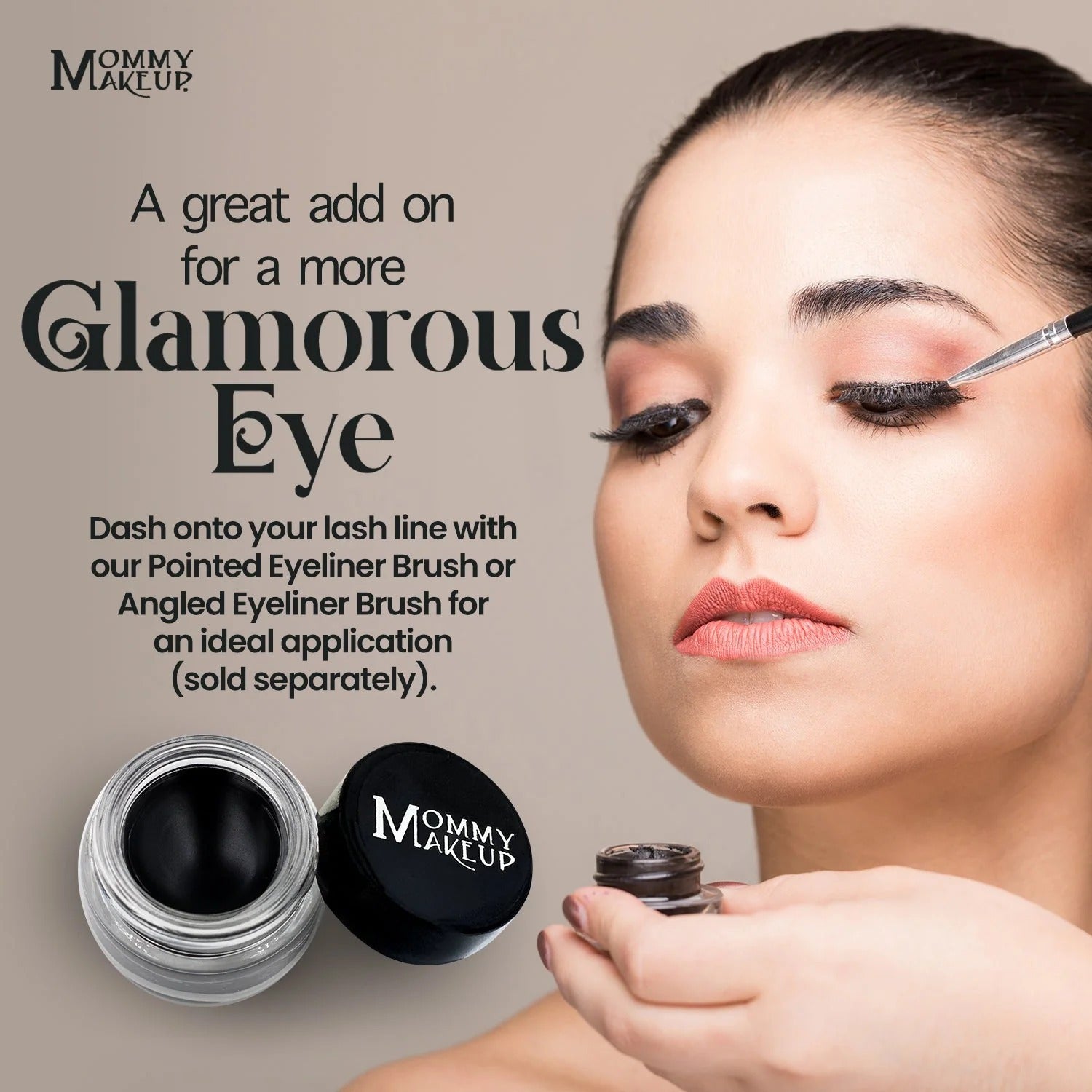 Mommy Makeup — Black Beauty Stay Put Waterproof Gel Eyeliner w/ Micropigments