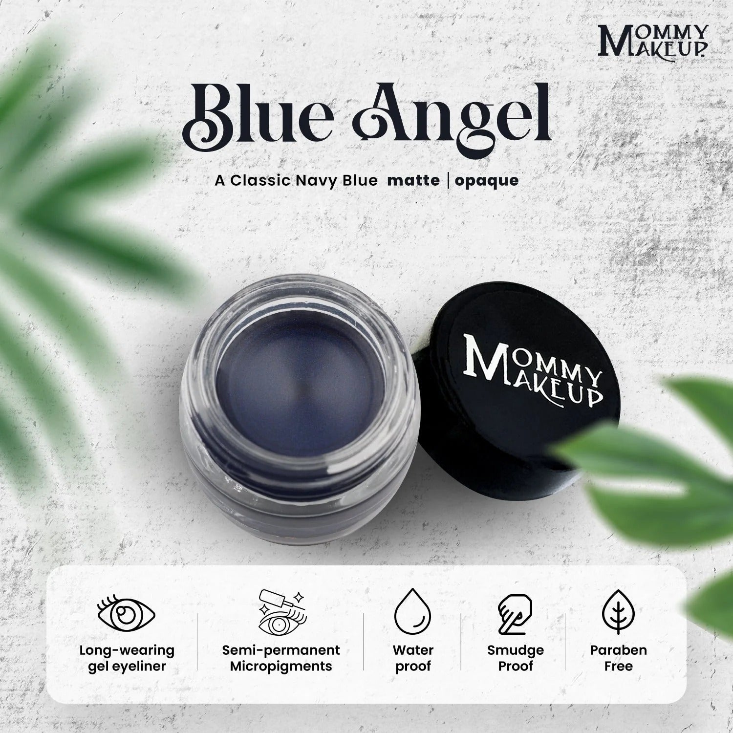 Mommy Makeup — Blue Angel Stay Put Waterproof Gel Eyeliner w/ Micropigments