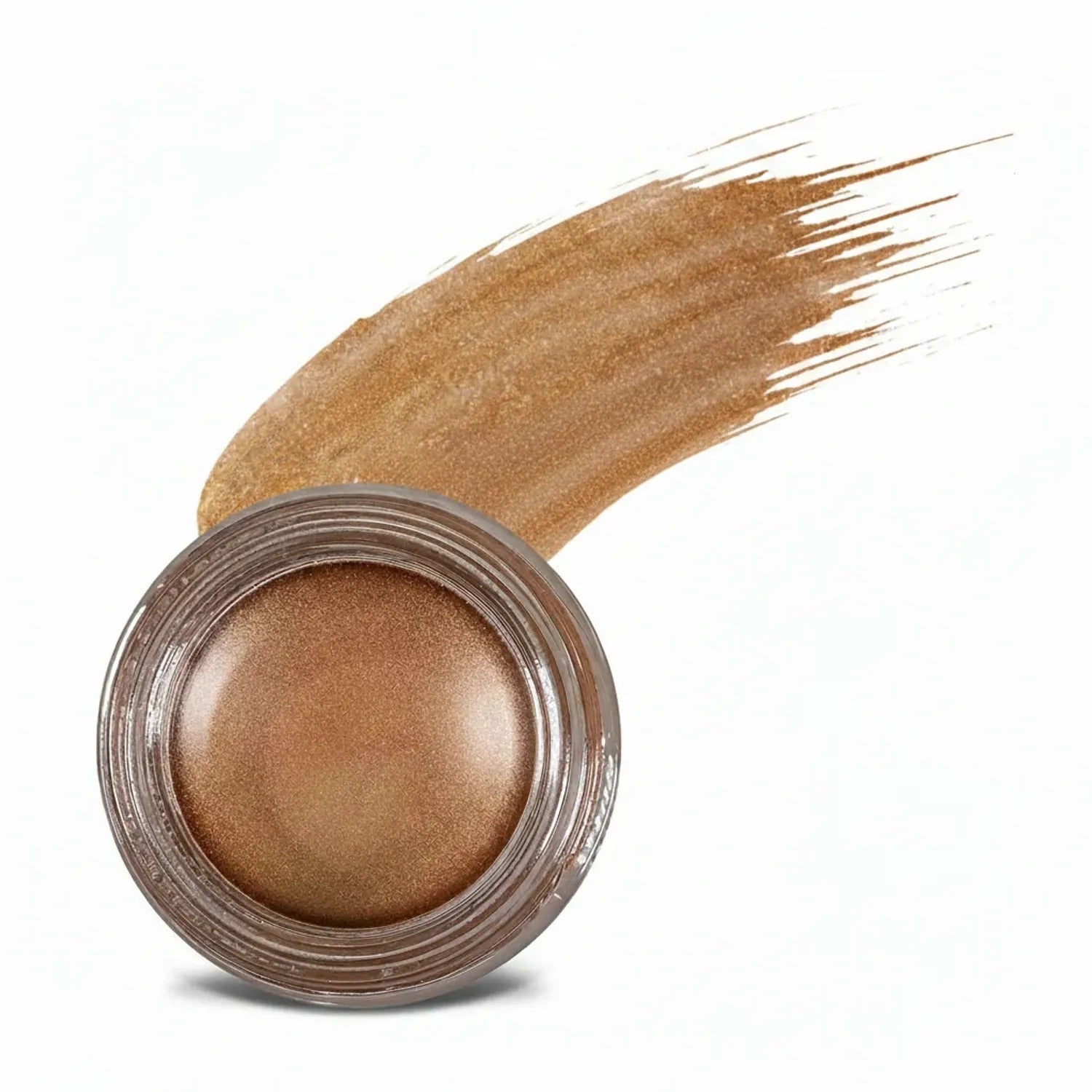 Mommy Makeup — Golden Caramel Any Wear Creme - A Waterproof Multi-tasking creme to powder product for eyes, cheeks & lips. Can be worn anywhere