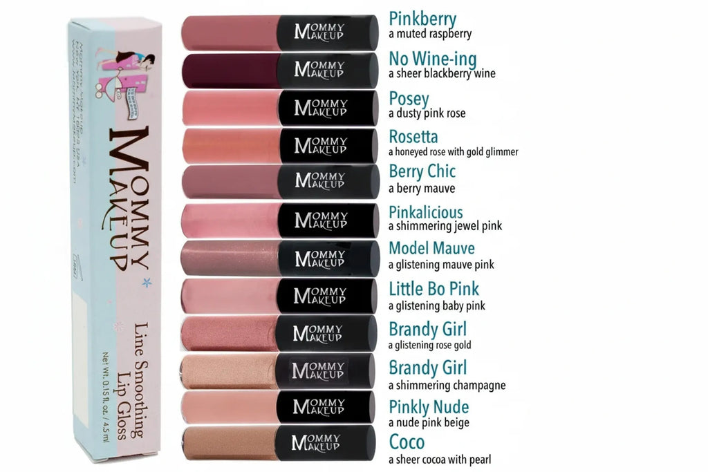Mommy Makeup — Line Smoothing Lip Gloss | Paraben-free Plumping Gloss - Coco